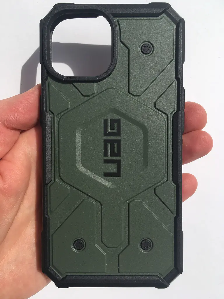Оригінальний протиударний чохол UAG Pathfinder MagSafe (Original) для Iphone 15 Olive 114291117272 - фото 8