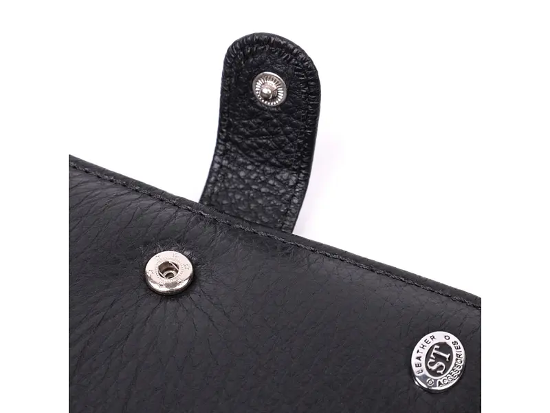 Чоловічий шкіряний гаманець ST Leather 10.5х14х2 см acs0028304 - фото 3