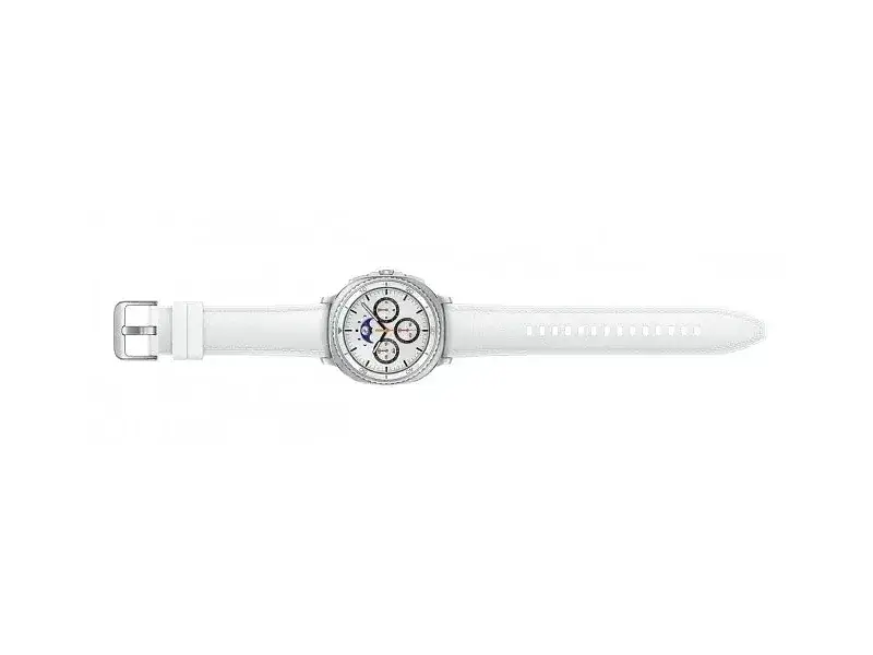 Смарт-годинник Samsung Galaxy Watch8 Classic LTE 46 mm White (SM-L505FZWA) - фото 4