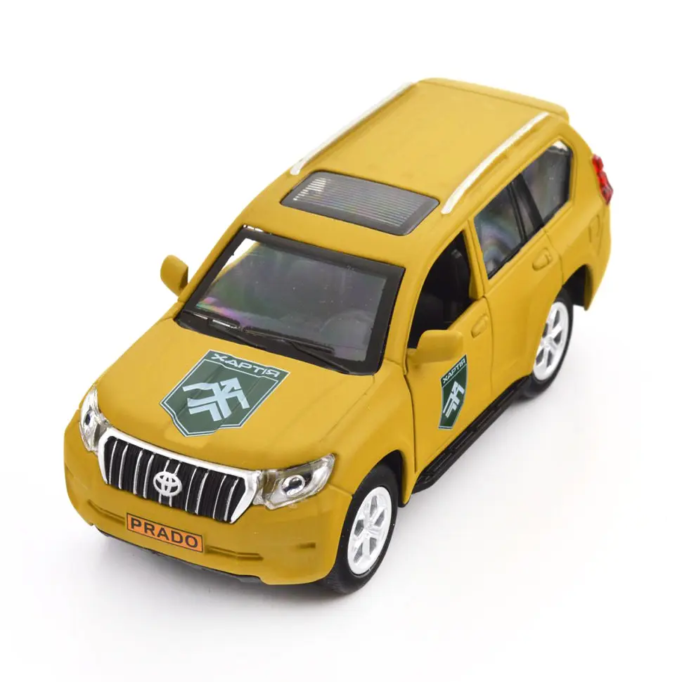 Автомодель серії "Шеврони Героїв" Toyota Prado "Хартія" TechnoDrive KM6188 - фото 14