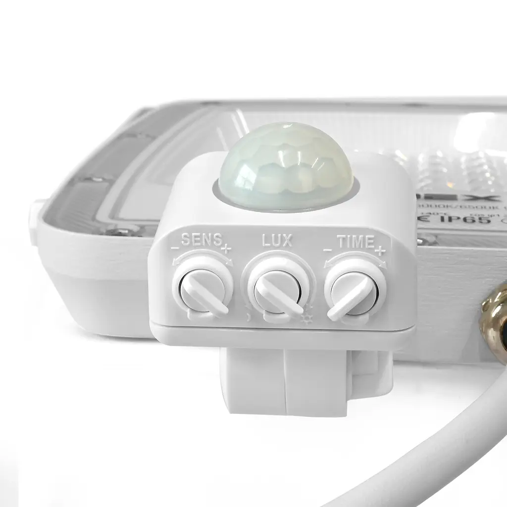 LED прожектор Videx F5 50 Вт 3000-5000-6500 K з датчиком руху 230 В білий (VL-F5-050CW-S)  - фото 9