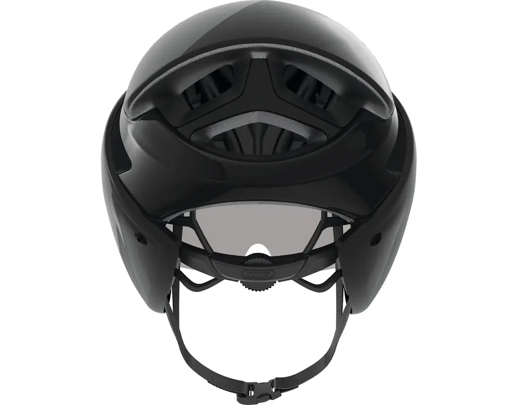 Велошолом Abus Gamechanger Tri M Shiny Black (1007-642722) - фото 4