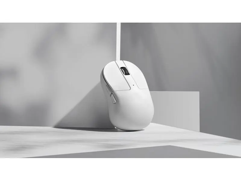 Миша Keychron M4 PixArt 3950 (8K) White (M4-A24) - фото 5