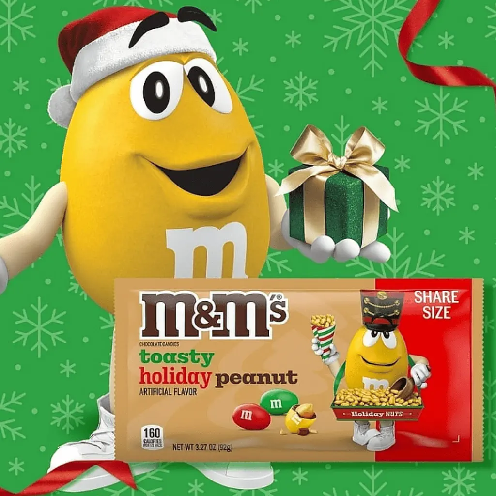 Драже M&M's Toasty Holiday Peanut 92г - фото 4