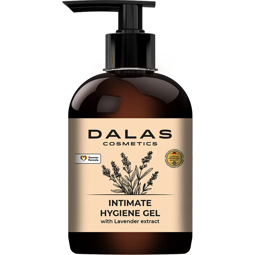 Гель для інтимної гігієни Dalas Cosmetics з екстрактом лаванди 350 мл