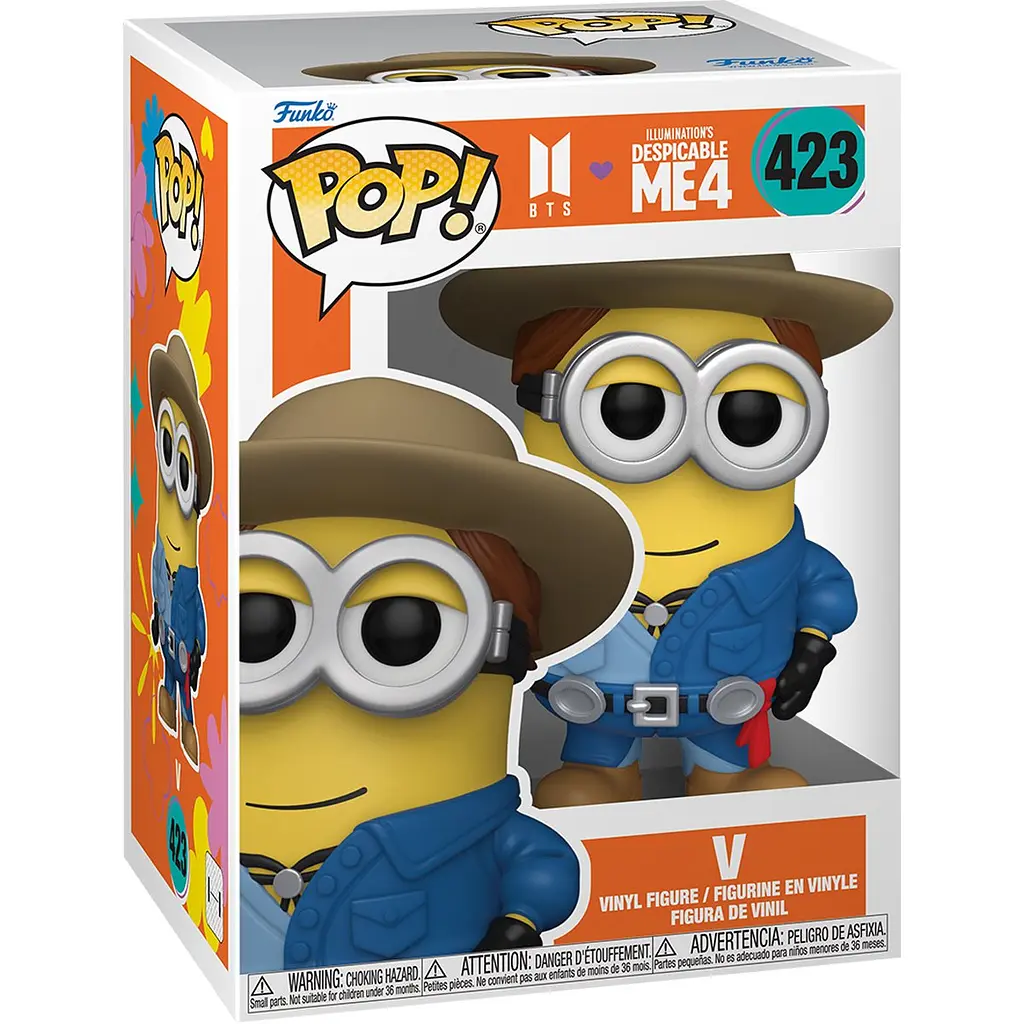 Фигурка Funko POP Rocks: Minions X BTS - V det0018173 - фото 2