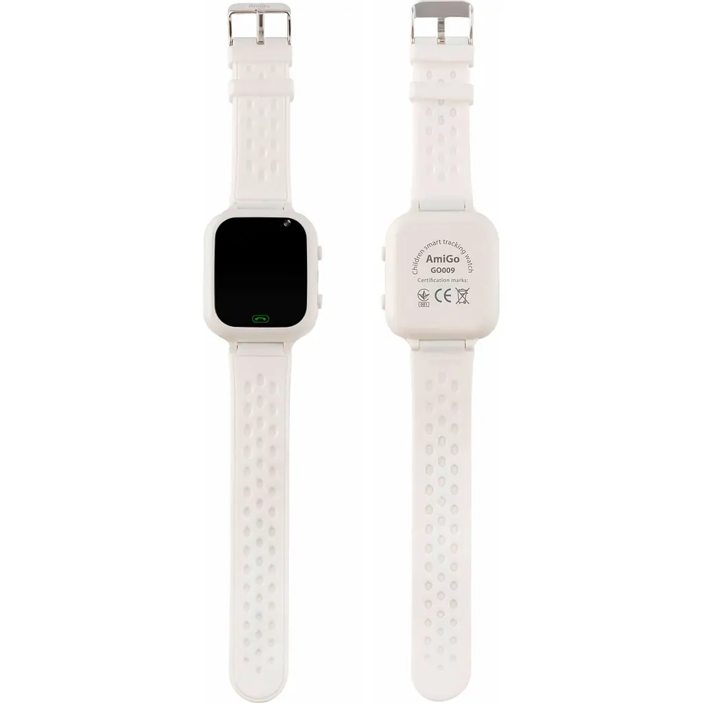 Детские смарт-часы AmiGo GO009 Camera + LED White [90207] - фото 4