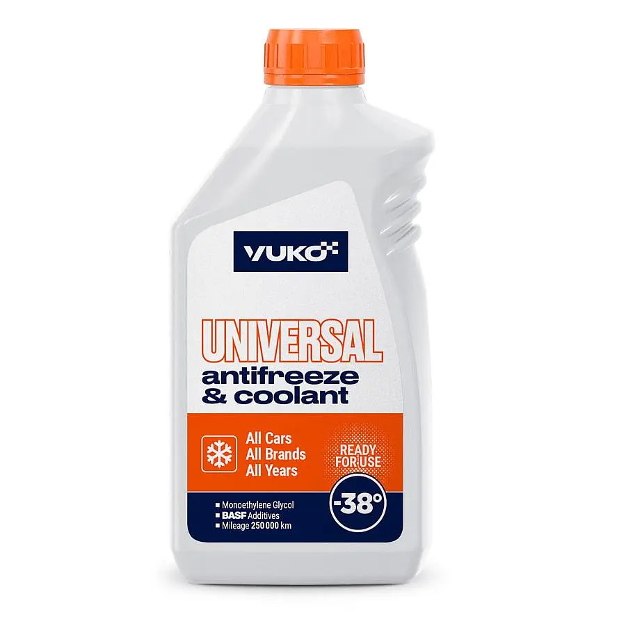 Антифриз VUKO 38 Universal прозорий 1л 4823110408933