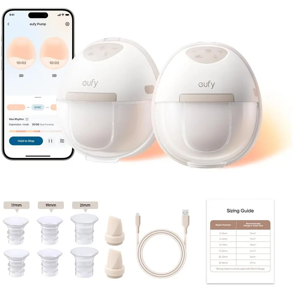 Молоковідсмоктувач Eufy Wearable Heated E20 (T6060) [167006] - фото 3