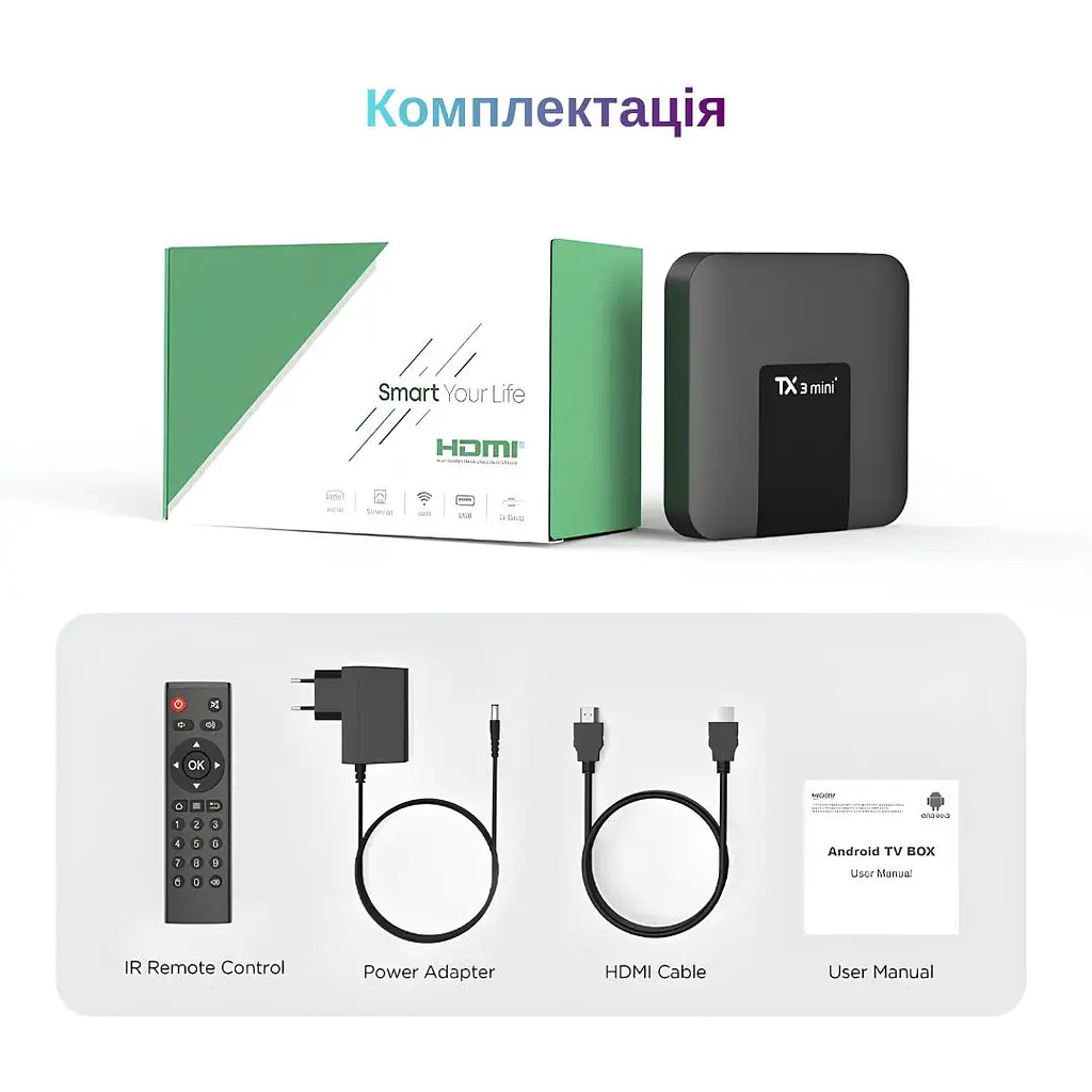 Смарт ТВ-приставка Tanix TX3 mini+ 4/64GB Android (TBT30464B 4470) Черная - фото 14