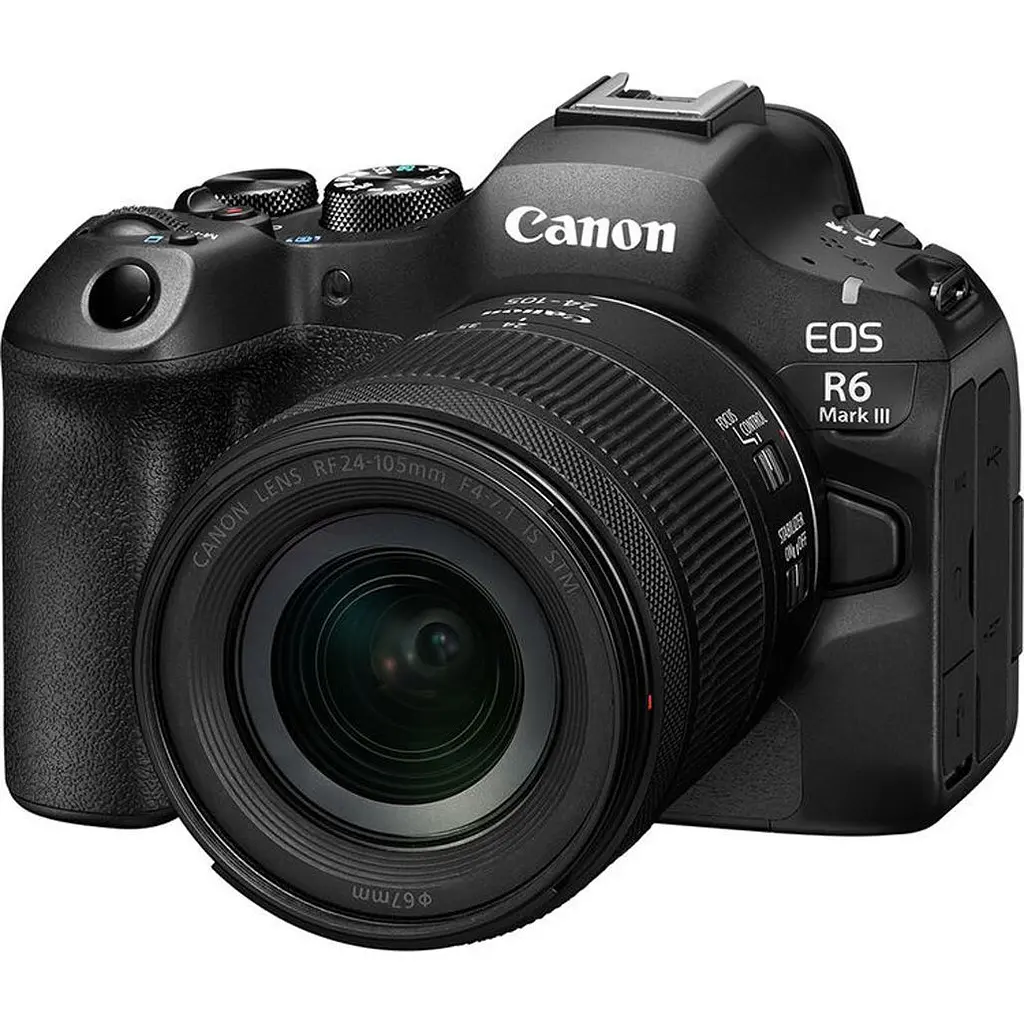 Бездзеркальний фотоапарат Canon EOS R6 Mark III Kit RF 24-105mm f/4-7.1 IS STM Black (7084C031) UA [169371] - фото 2