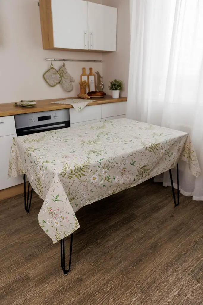 Скатертина на стіл Прованс Herbal 133х133 см (44872) - фото 3