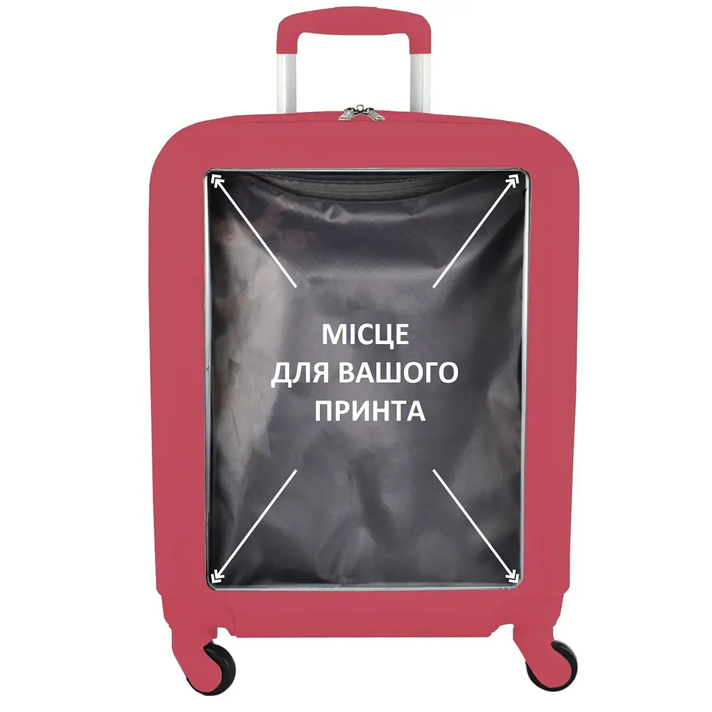 Валіза маленька під ручну поклажу Semi Line 20 дюймів (S) дюймів (S) Polycarbonate/ABS-Plastic Red (T5474-2) - фото 2