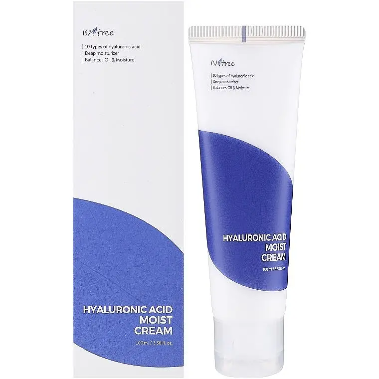 Крем для глибокого зволоження шкіри 100 мл Isntree Hyaluronic Acid Moist Cream - фото 3