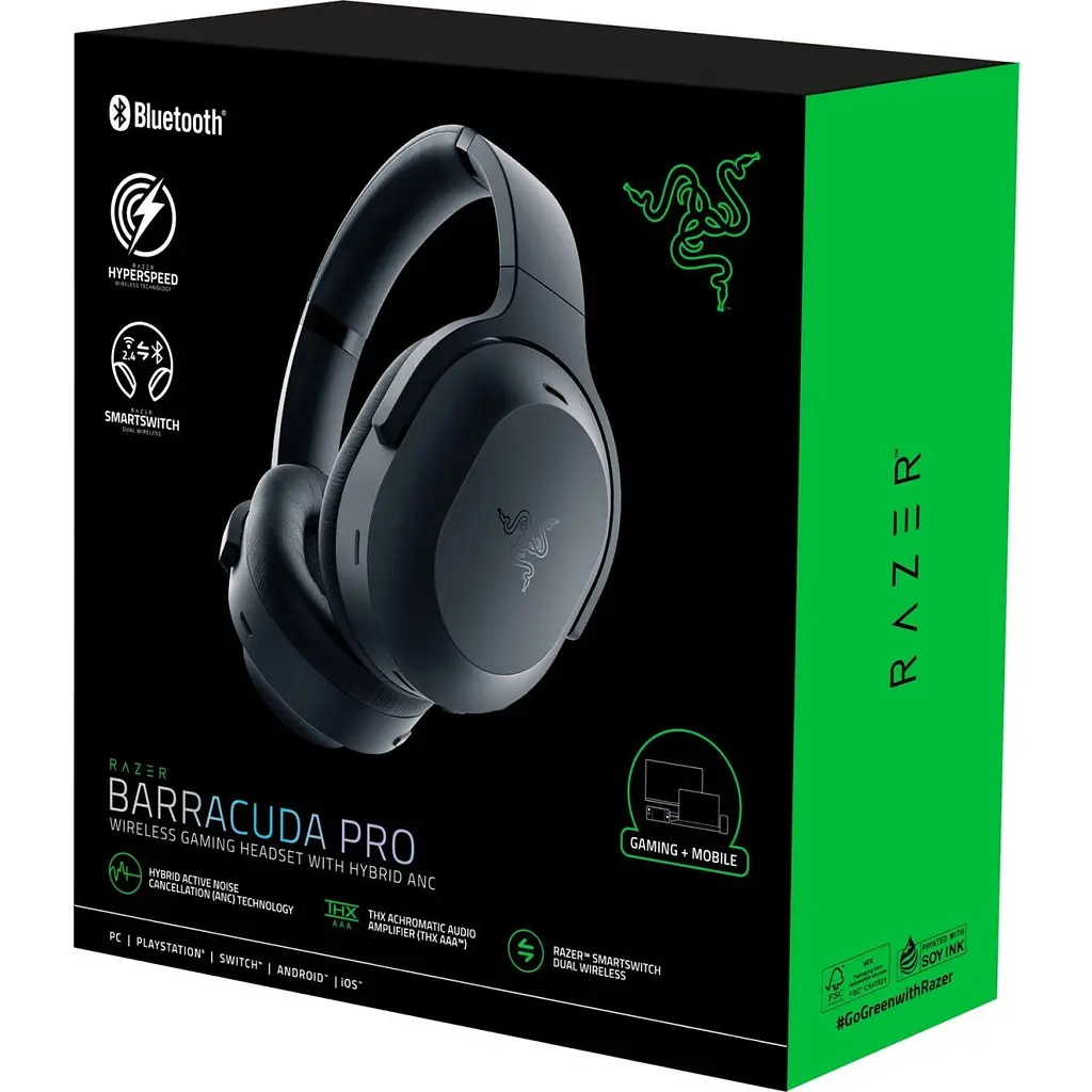 Ігрові навушники Razer Barracuda Pro (RZ04-03780100-R3M1) [79689] - фото 11