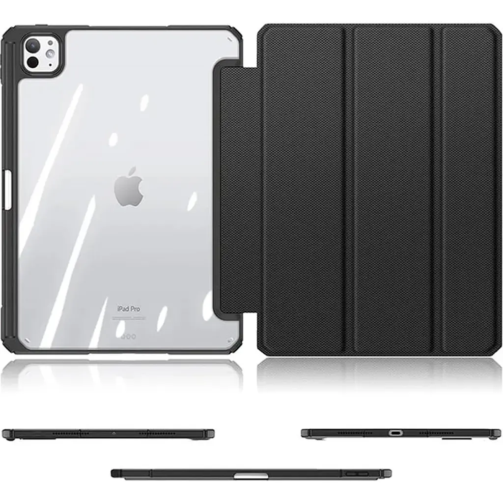 Чохол-книжка Dux Ducis Toby Series With Pencil Holder для Apple iPad Pro 11` M4/M5 (2024-2025) Black [110471] - фото 7