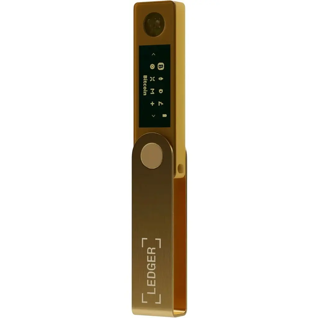 Криптогаманець Ledger Nano X Gold [135794] - фото 3