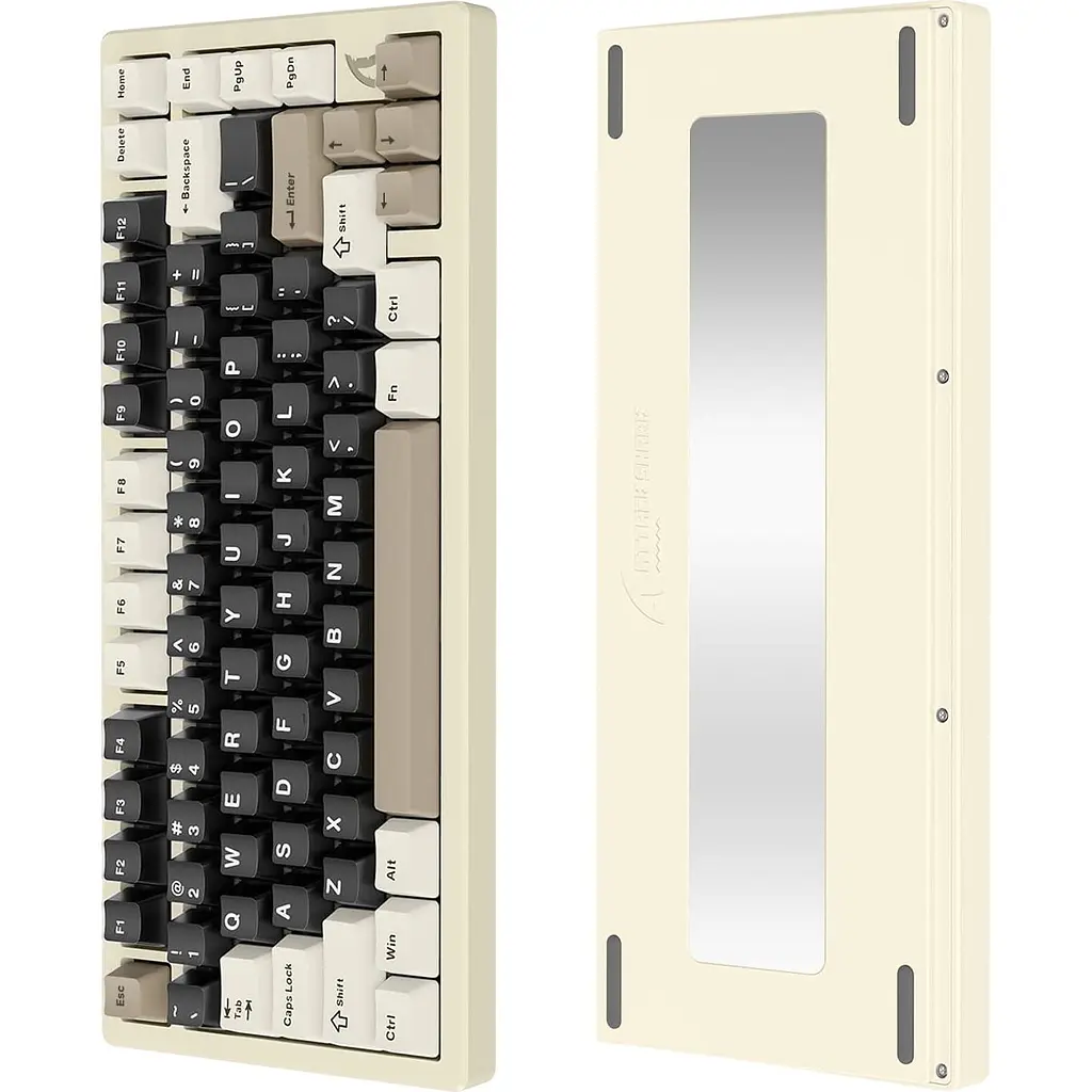 Клавіатура Attack Shark X75 RGB перемикачі Kailh MX кремово-біла (AS-6972792471457-CW-UA) [166744] - фото 2