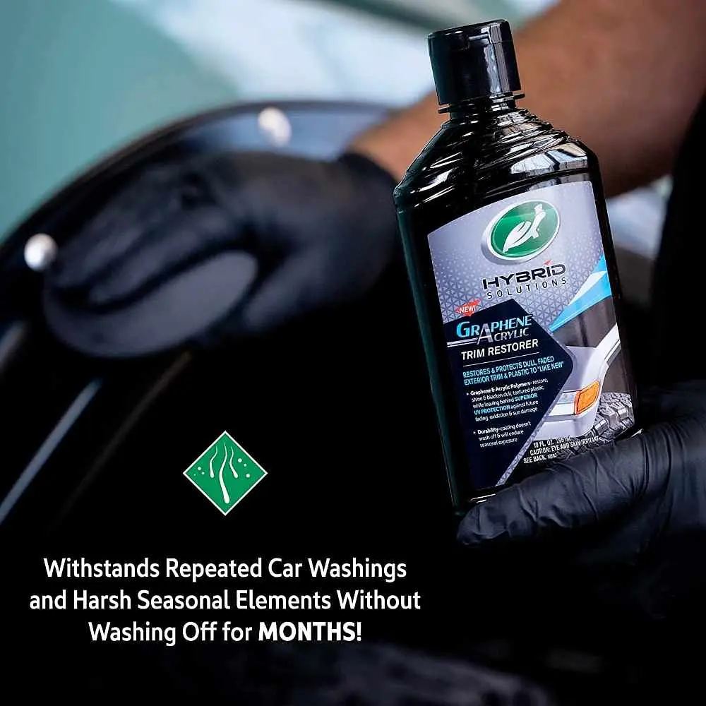 Відновлювач поверхонь пластику з графеном Turtle Wax Hybrid Solutions 300 мл (53869/17769) - фото 5