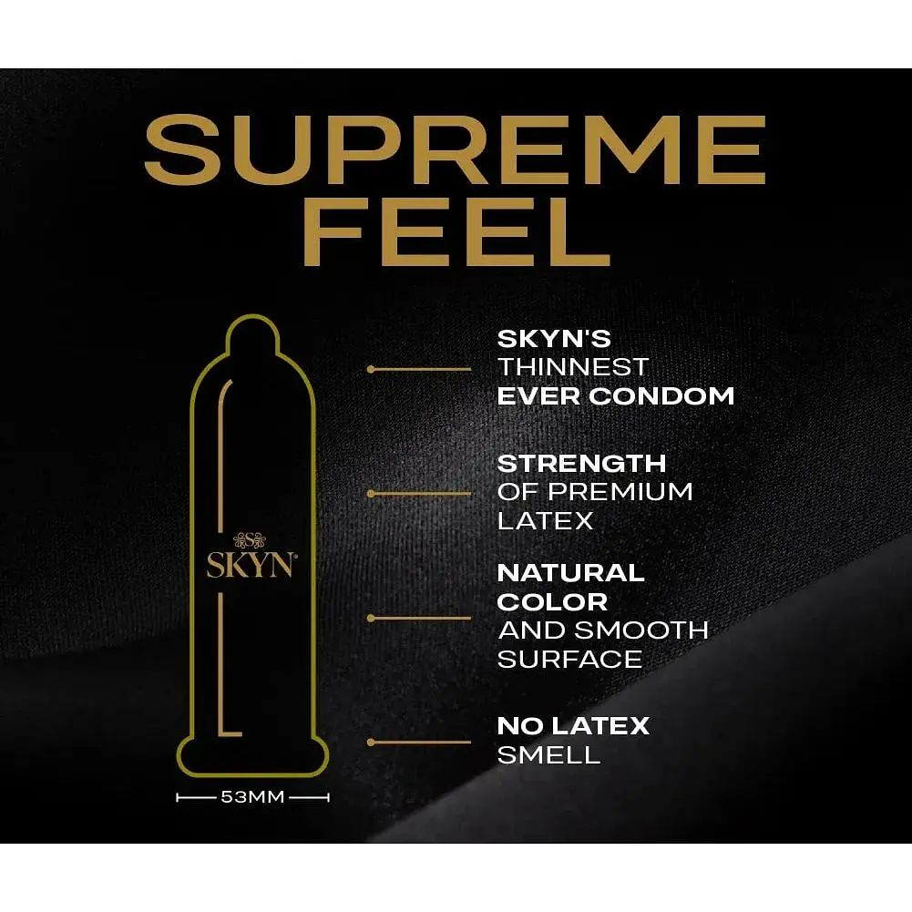 Презервативы безлатексные Skyn ​​Supreme Feel 3 шт - фото 2