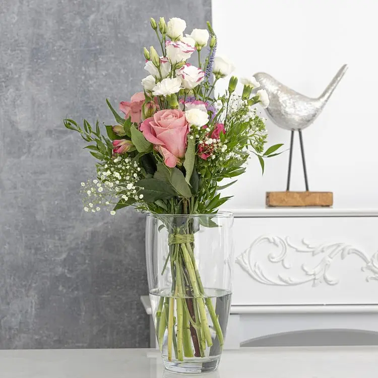 Ваза скляна для квітів та декору Trendglass Rona 25x13.7 см (35700) - фото 2