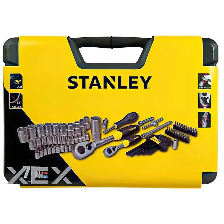 Набір інструментів Stanley 1/2" 1/4" 75 предметів (STHT0-73927) - фото 3