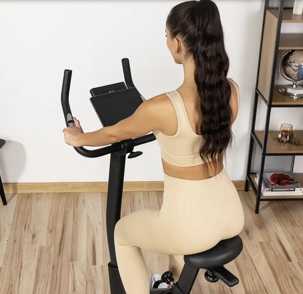 Велотренажер Gymtek XB2500 електромагнітний золотистий - фото 15