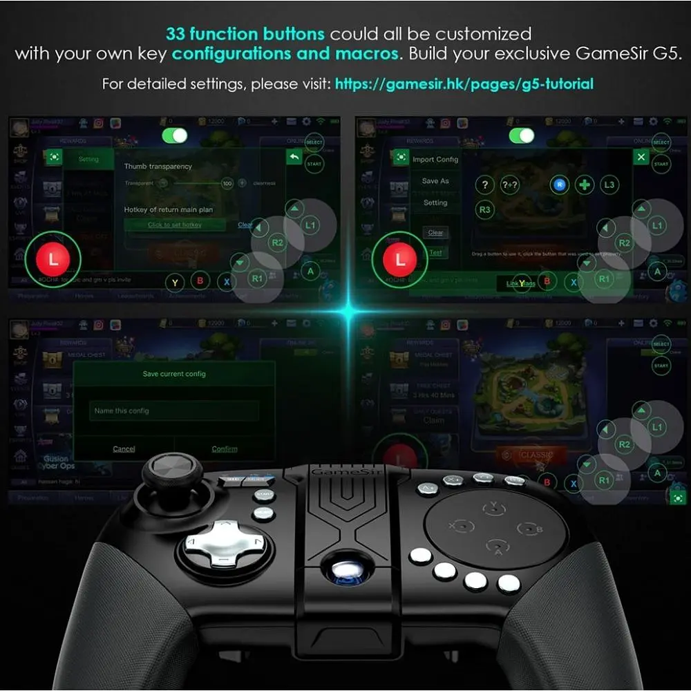 Игровой джойстик для телефона GameSir G5 - фото 8