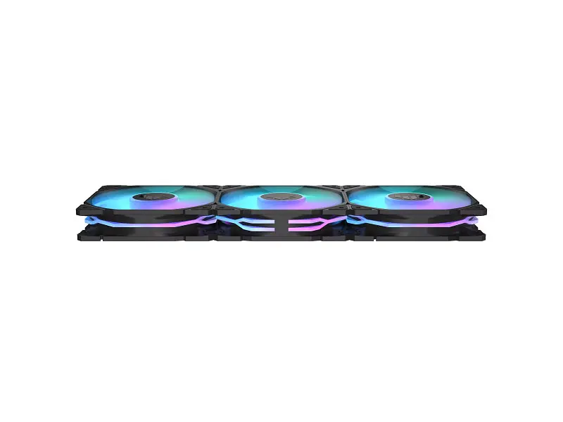 Вентилятор Asus TUF Gaming TR120 FAN ARGB Black 3-Pack (90DA0090-B09020) - фото 3