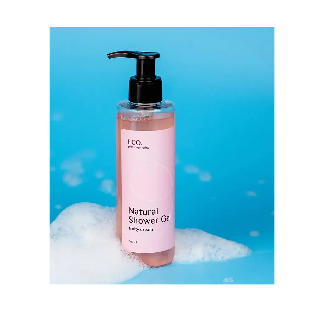 Фруктовий гель для душу Shower gel fruity dream Eco.prof.cosmetics 200 мл - фото 2