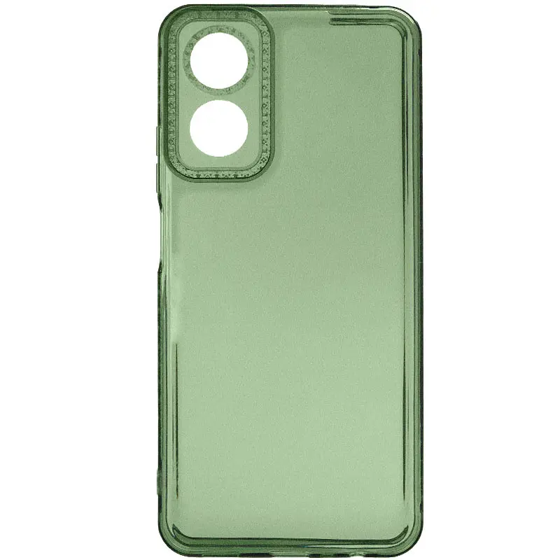 Чохол TPU Starfall Clear для Oppo A17 Зелений - фото 3