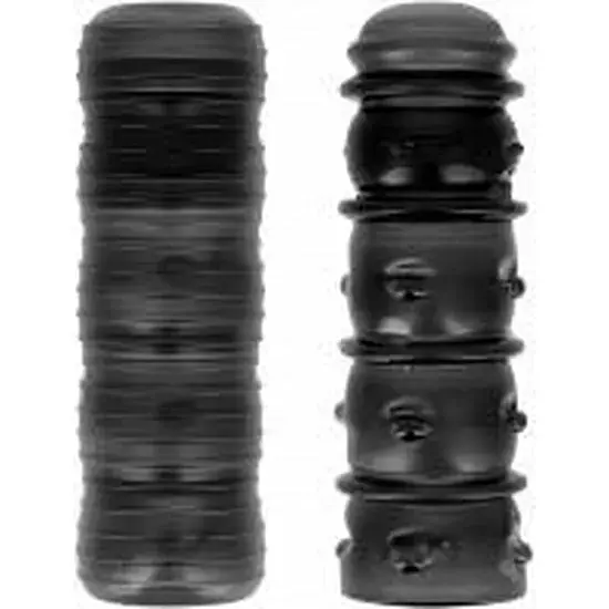Двосторонній мастурбатор Dorcel Deep Stroker чорний - фото 4