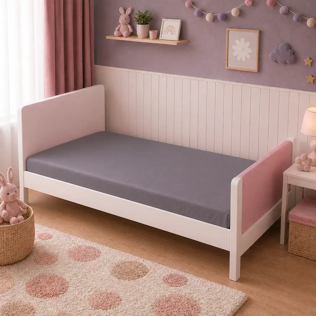 Дитяча постільна білизна MIRSON TEENAGER фланель Ash grey/Pink 200х220см (2200012803226) - фото 8