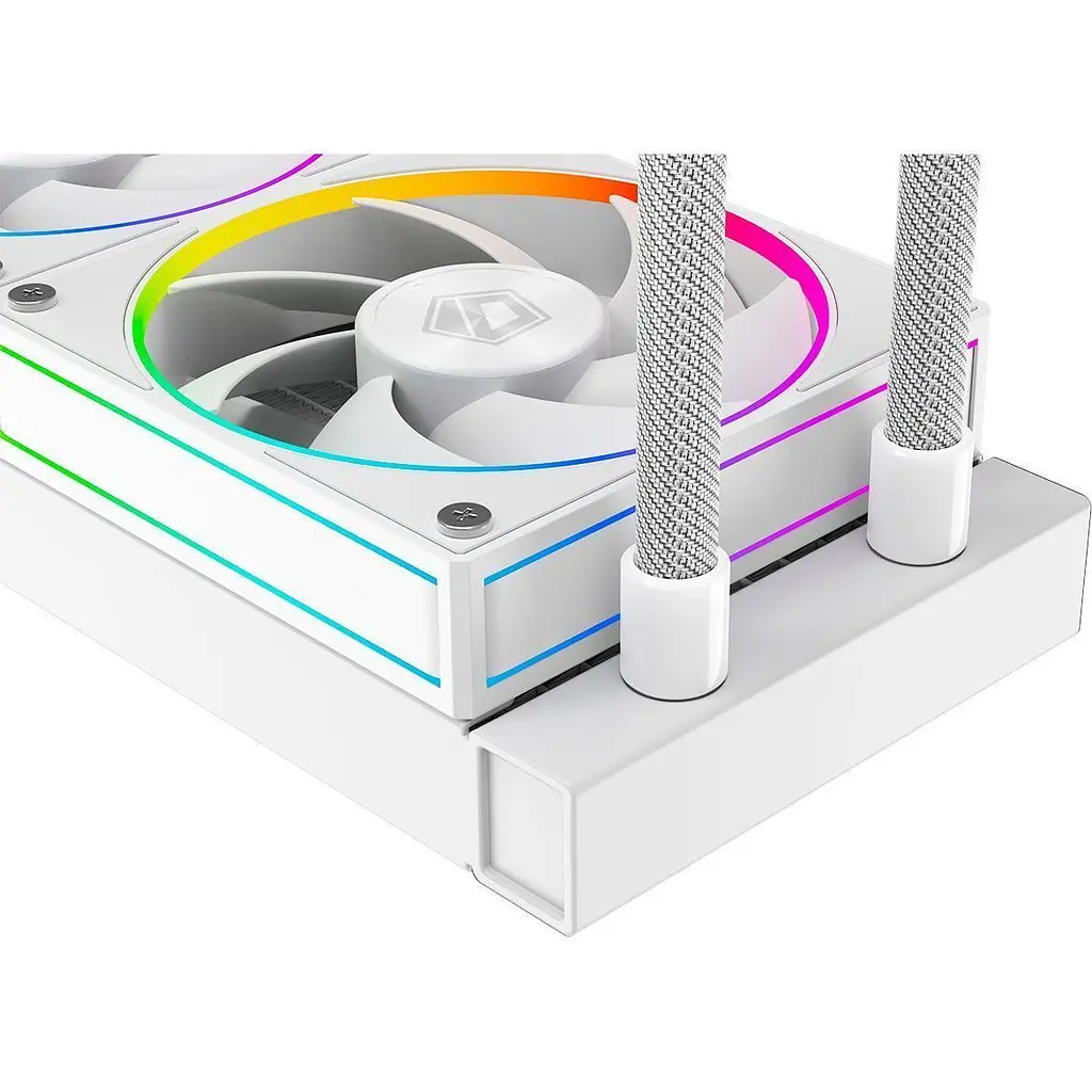 Система водяного охлаждения ID-COOLING Space LCD SL240 White - фото 4