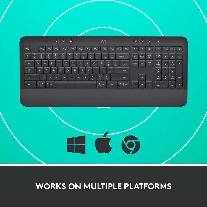 Клавіатура бездротова Logitech Signature K650 Graphite - фото 5