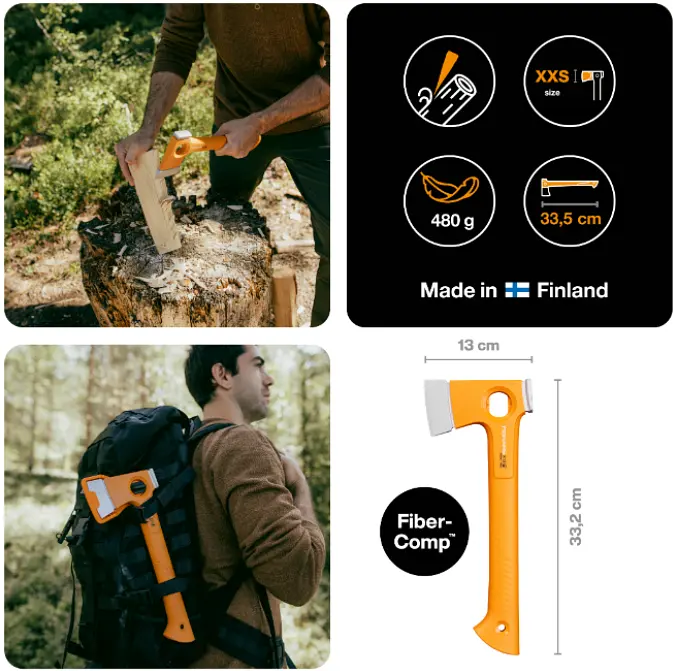 Універсальна сокира Fiskars X-series X13 Ultra 1069101 - фото 2