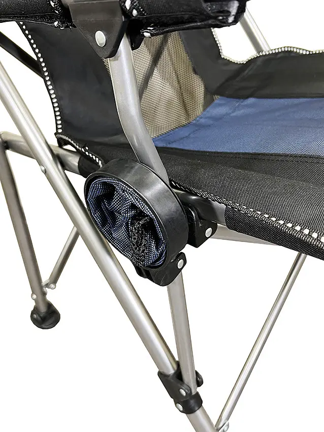 Стул розкладний Levistella GP21032112 комбінований каркас сталь Oxford 600D для дачі з підстаканником - фото 4