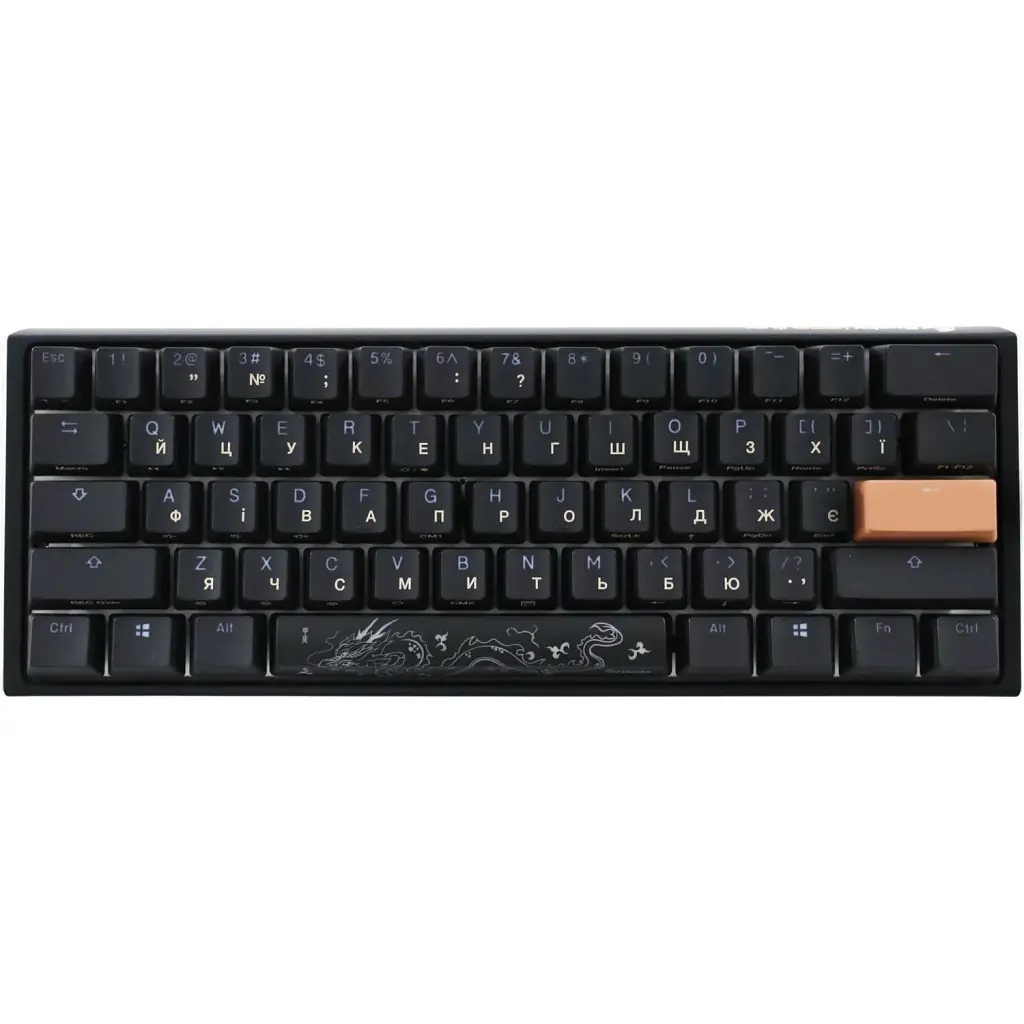 Клавіатура Ducky One 3 Mini Cherry MX Brown RGB Black (DKON2161ST-BUAPXCLAWSC1) UA [125714] - фото 2