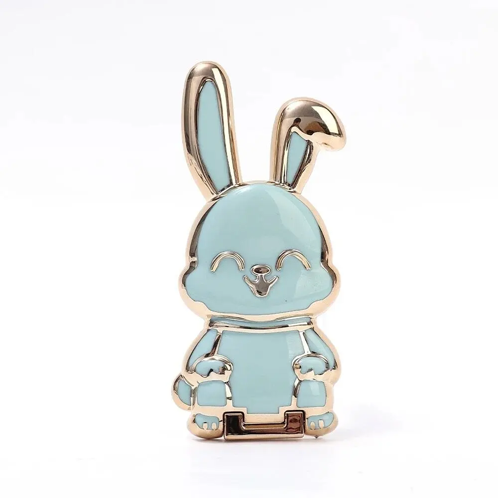 Тримач для телефону Кролик Turquoise 4x9 см UKC 2 шт Бірюзовий (id_548)