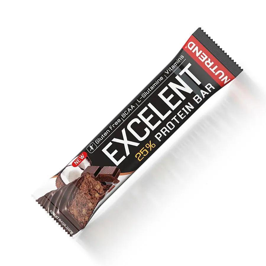 Батончик Nutrend Excelent Protein Bar, 85 грам - Шоколад-кокос у молочному шоколаді