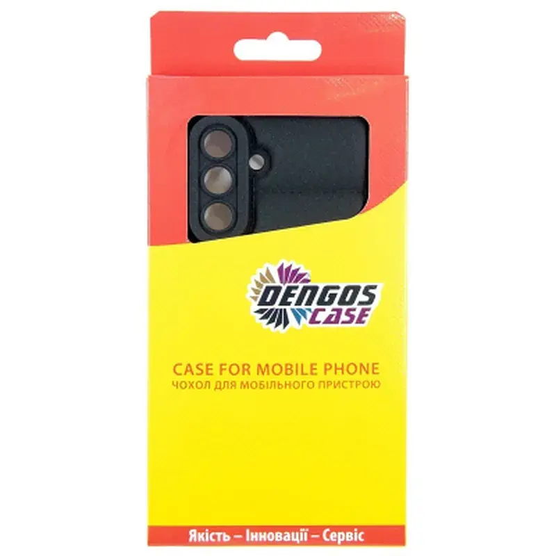 Чохол до мобільного телефона Dengos Soft Samsung Galaxy A36 5G (black) (DG-TPU-SOFT-73) - фото 3