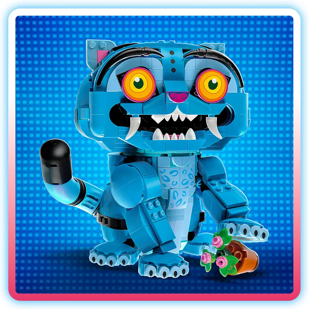 Конструктор LEGO KPop Demon Hunters Тигр Дерпі та пташка Сассі 825 ел. (72537) - фото 6