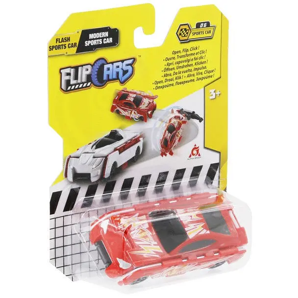 Машинка-трансформер Flip Cars 2 в 1 Спорткари Спорткар блискавка і Сучасний спорткар EU463875B-06 - фото 5