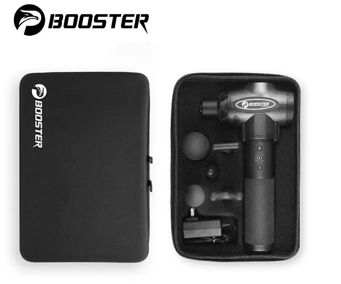 Масажер перкусійний м'язовий Booster Е Чорний (1339256599) - фото 3