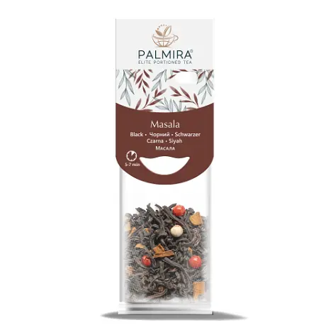 Чорний чай Palmira "Масала" (Masala) - 10 шт.