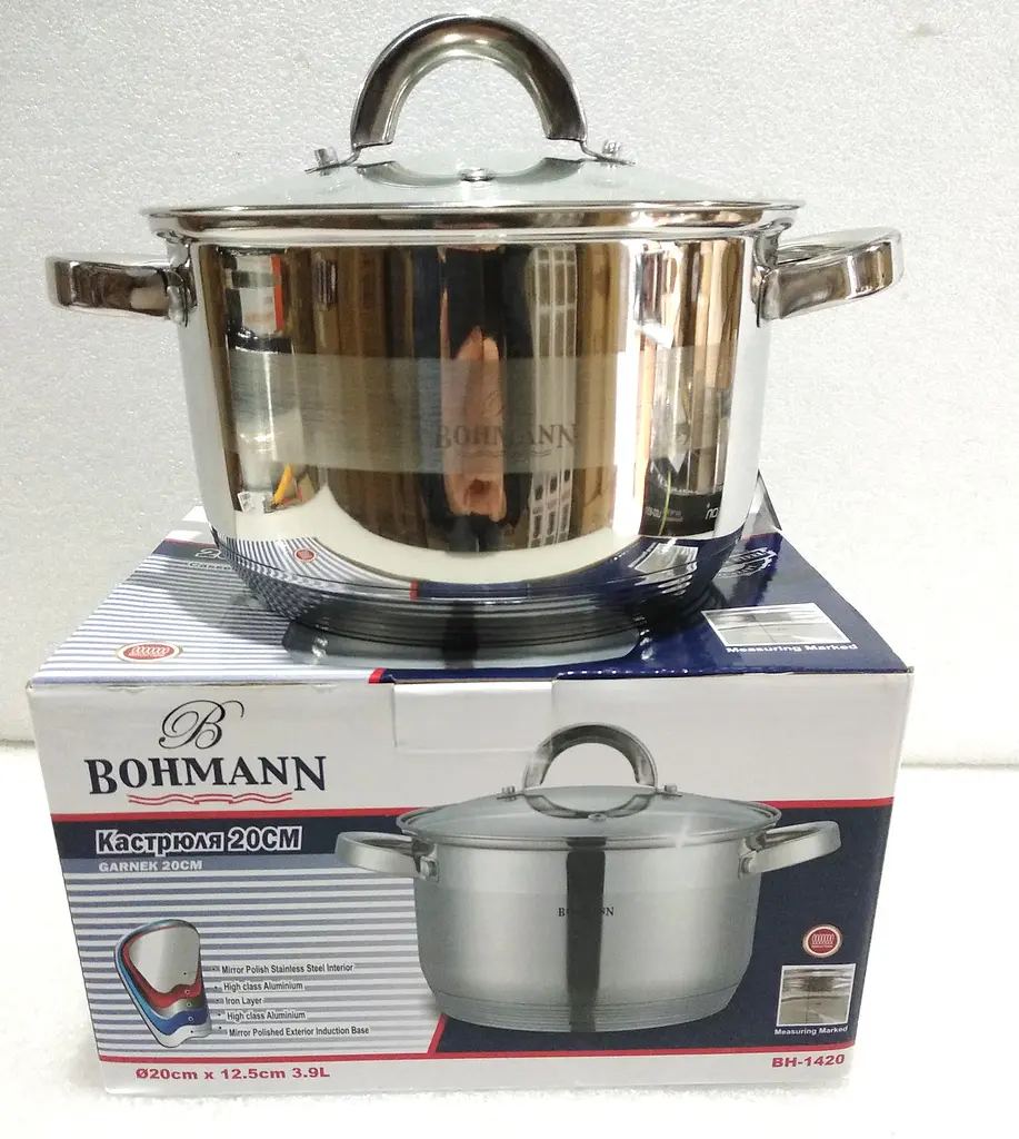 Каструля Bohmann BH-1420 20см 3,9л - фото 10