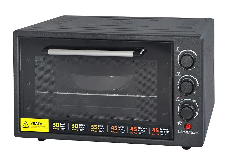 Електродуховка Liberton LEO-550 Black 55 л