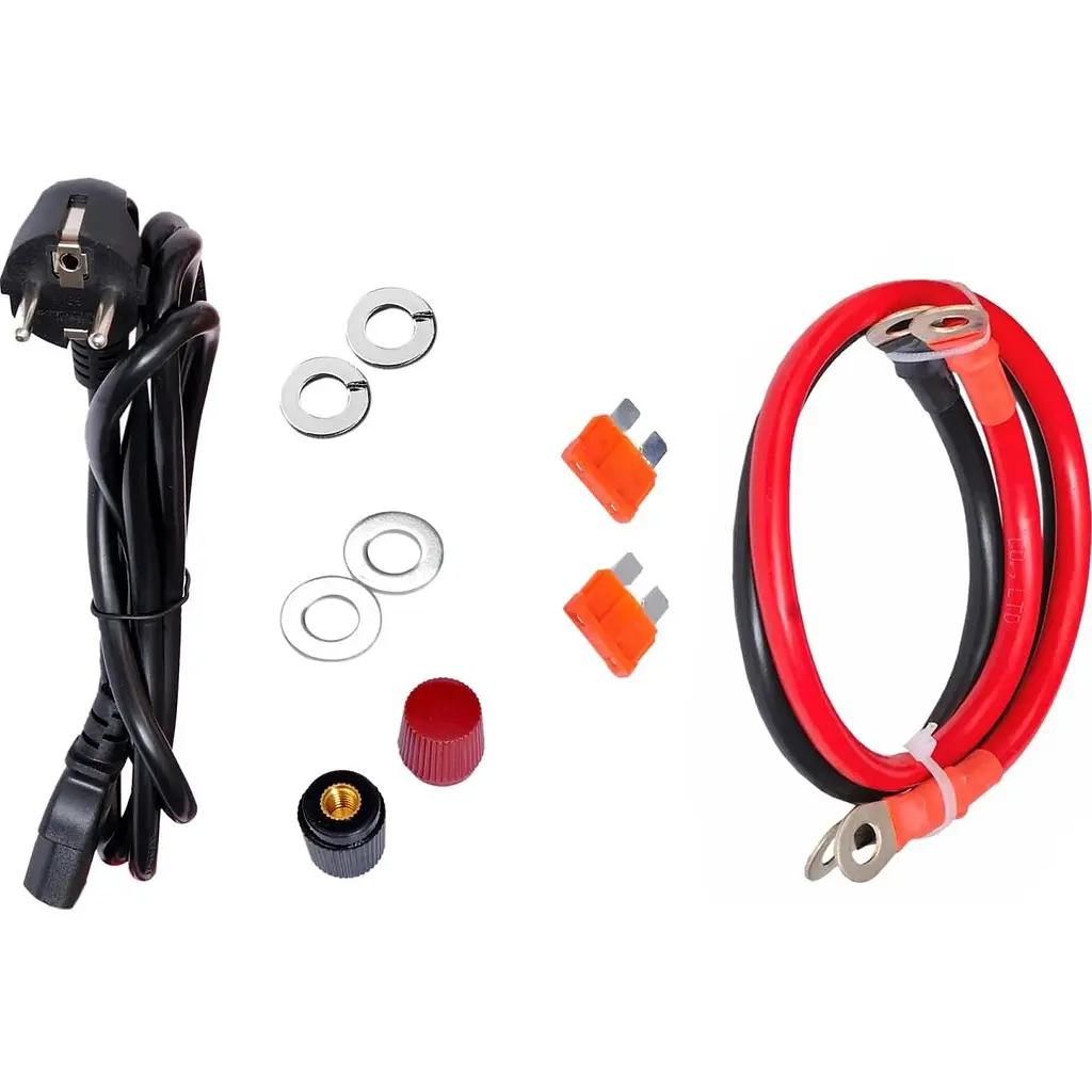 Автомобільний інвертор Pulsepad PSWCH-1000 12V 1000W Pure Sine Wave із функцією зарядки [111710] - фото 4