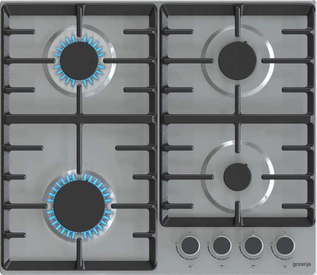 Комплект духовка електрична Gorenje BO6737E02XK + варильна поверхня газова G642ABX нержавіюча сталь - фото 3
