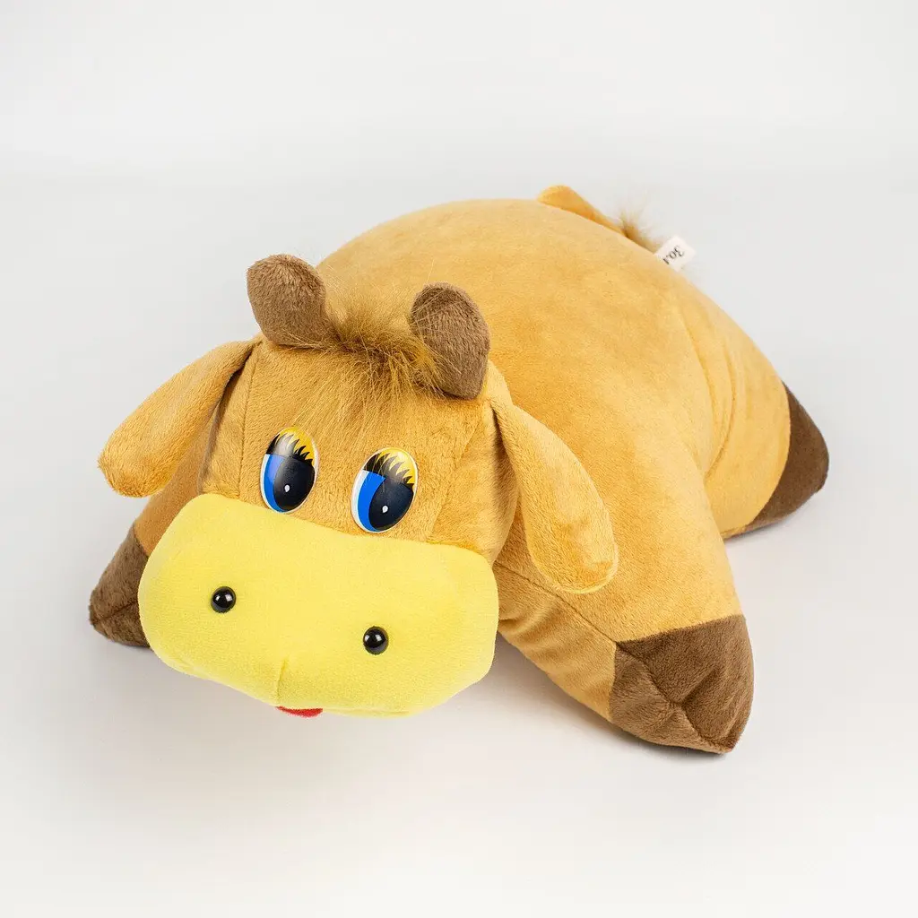 М'яка іграшка Подушка бичок 37см - фото 2